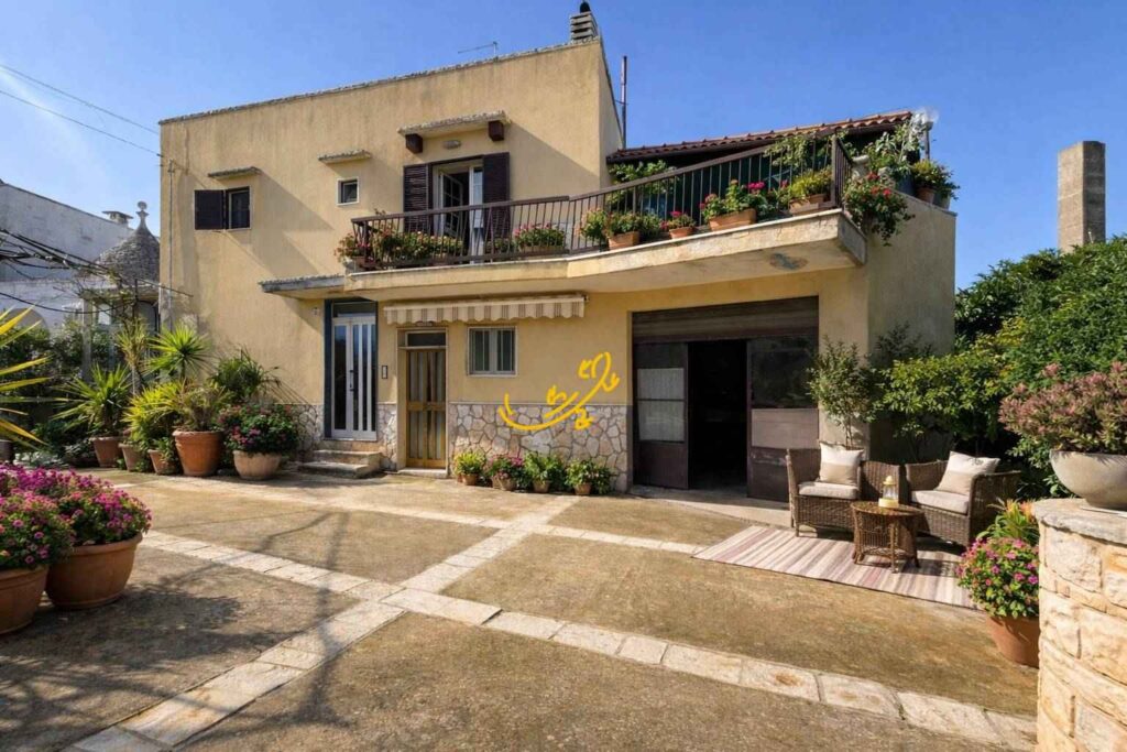 Locorotondo, Villa con trullo, 423 mq